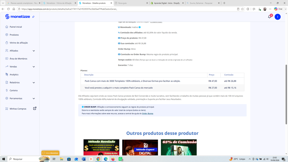 Pack Canva - Preços e Planos